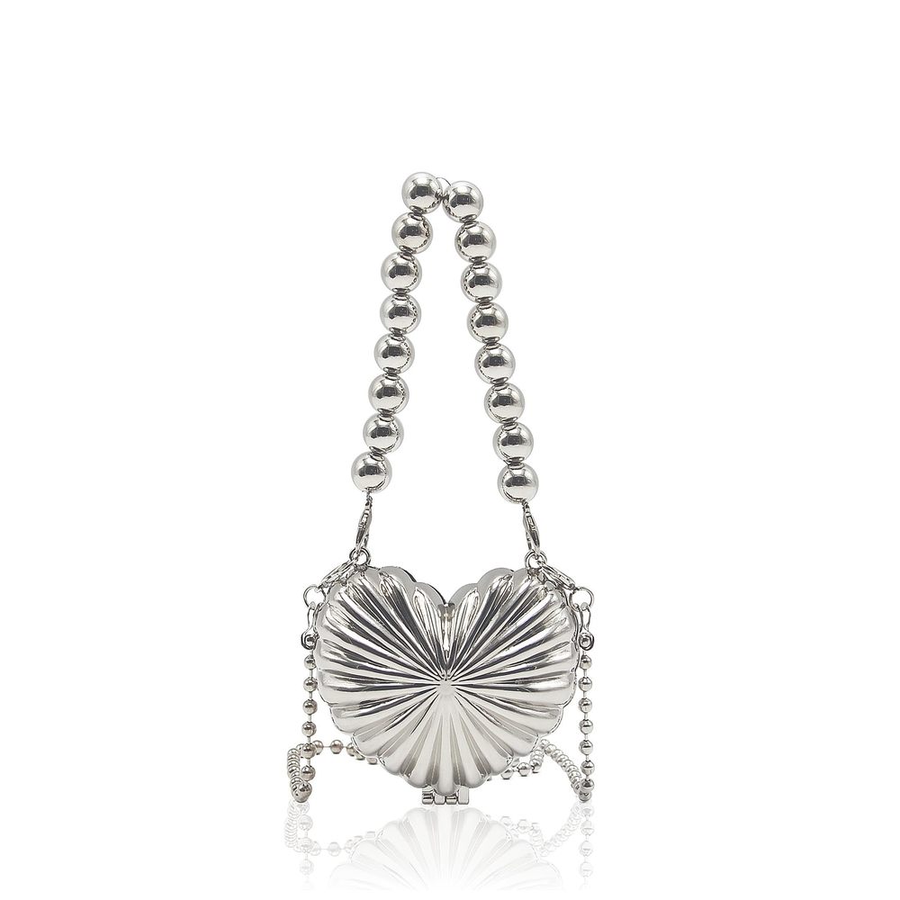 Heart Shaped Mini Evening Bags Satchel Handbags Shoulder Bag :3